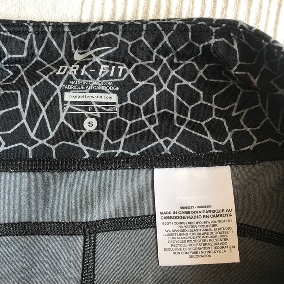 NIKE DriFit Power Racer Lightspeed Running Capris - Picture 8 of 9